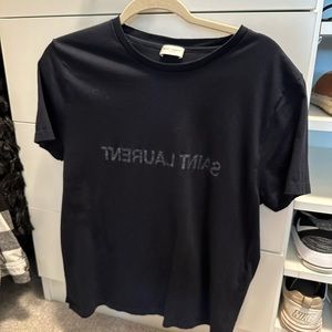 AUTHENTIC SAINT LAURENT REVERSE T-SHIRT